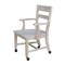 International Concepts Dining Chair with Casters, Unfinished C-226 - alternate 9